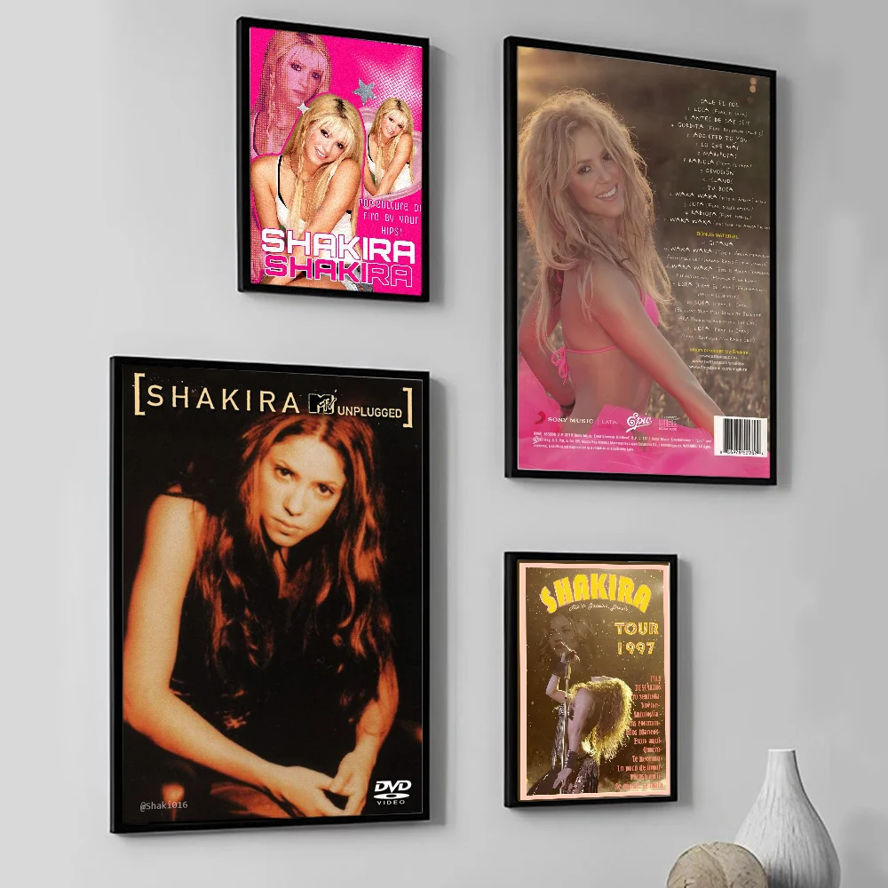Колумбийский поп-певец S-Shakira постер настенное искусство домашний декор комнаты