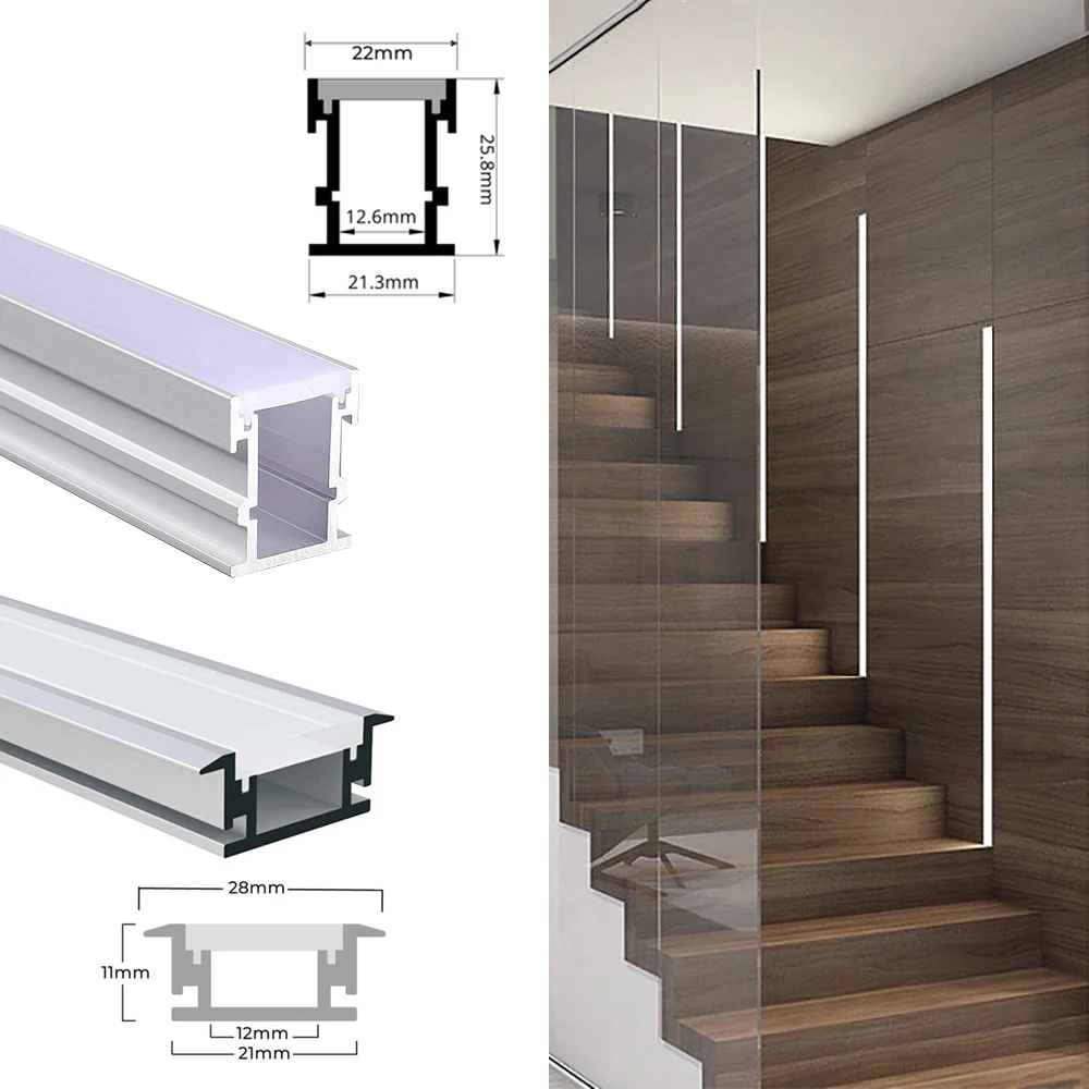 

1 м/шт. поверхностного монтажа светодиодный диффузор трубный канал для светодиодной полосы U V алюминиевый профиль для гостиной настенный линейный светильник Декор Светильник ing