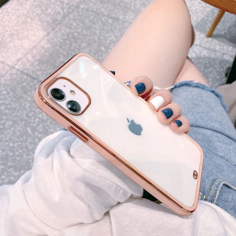 Роскошный силиконовый чехол для iPhone совместим с моделями 7 8 13 12 11pro max mini XS XR