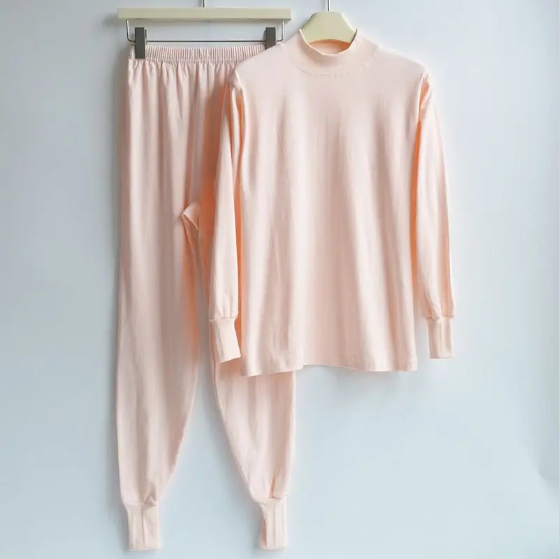 Женский теплый плотный свитер с длинным рукавом из хлопка на осень и зиму нижнее