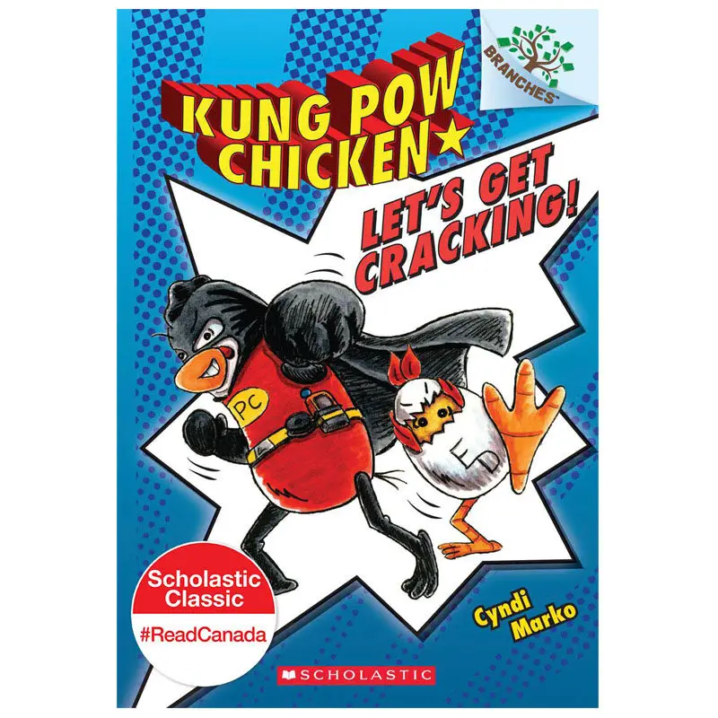 

Оригинальная книга с мостом книга с ветвями: Кунг-поу курица № 1: давайте кунг-фу нут 1: давайте начнем! Английская детская книга