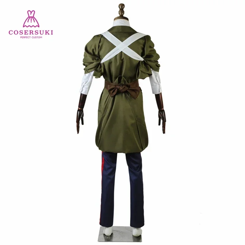 Золотой костюм Сугимото Сайчи для косплея карнавальный новогодний