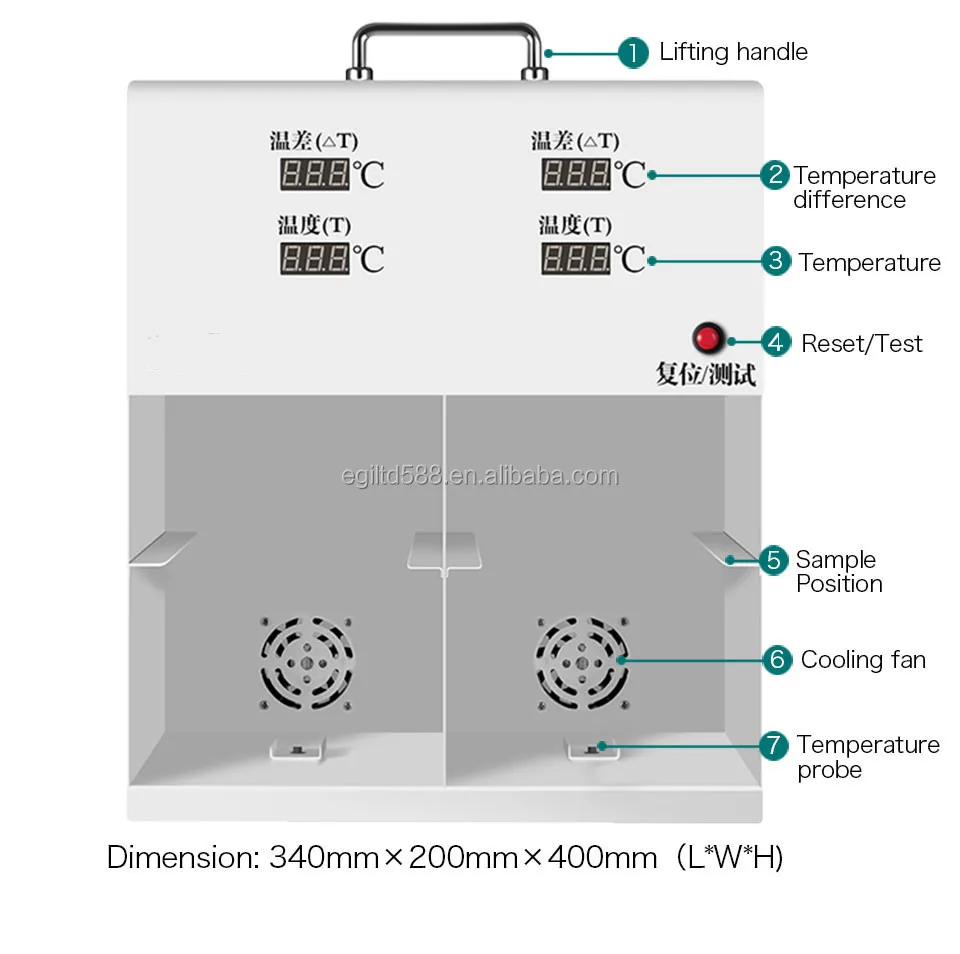 

LS300 Solar Film Temperature Meter Test Glass Window Tint Temperature Heat Insulation Performance