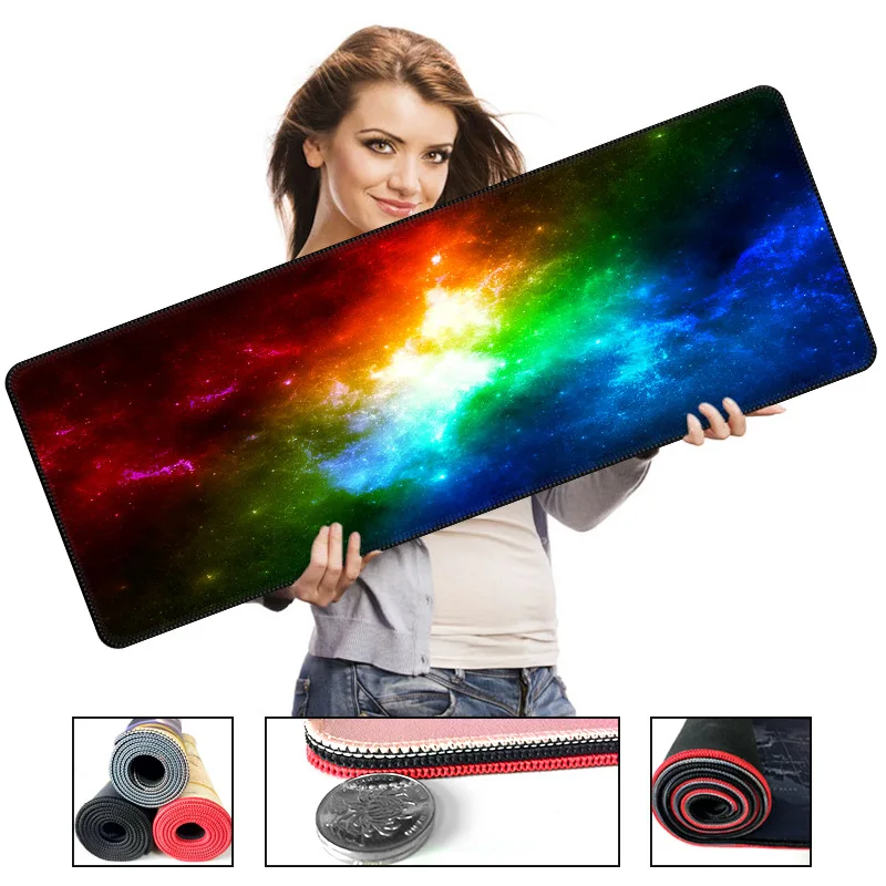 

Large XL Mousepad Celestial Star Anime Gamer Gaming Mouse Pad Computer Accessories Keyboard Laptop Padmouse Speed Desk Mat
