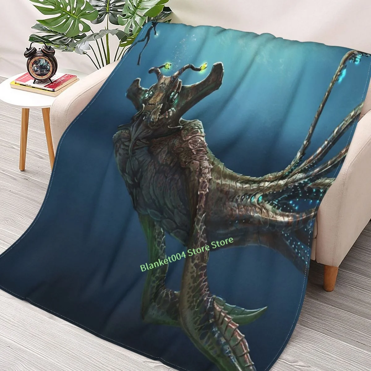 

Декоративное одеяло «Морской император» с 3D принтом для дивана, спальни, детского и взрослого рождественского подарка