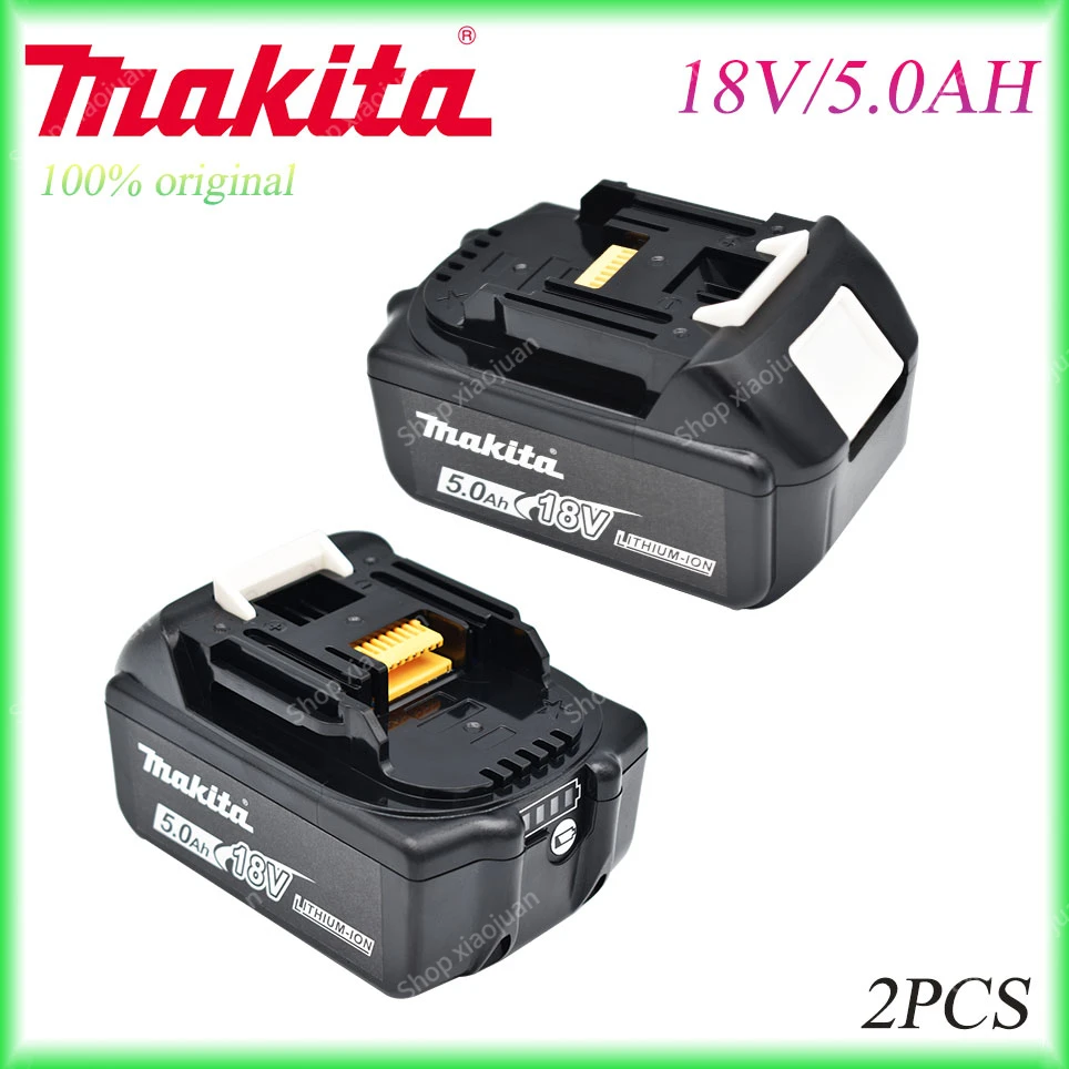 

18V 5.0Ah Makita Original With LED lithium ion replacement LXT BL1860B BL1860 BL1850 Makita rechargeable power tool battery 5000