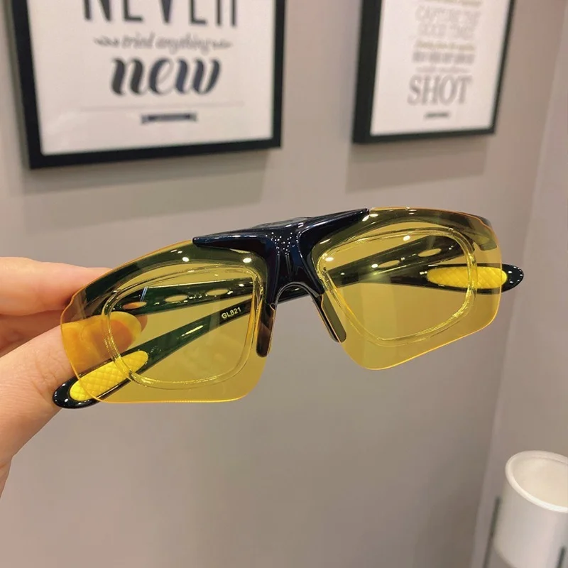 

Sports Sunglasses Anti Ultraviolet Strong Light Bicycle Flip Glasses Outdoor Cycling Sunglasses Men's Night Vision Glasses