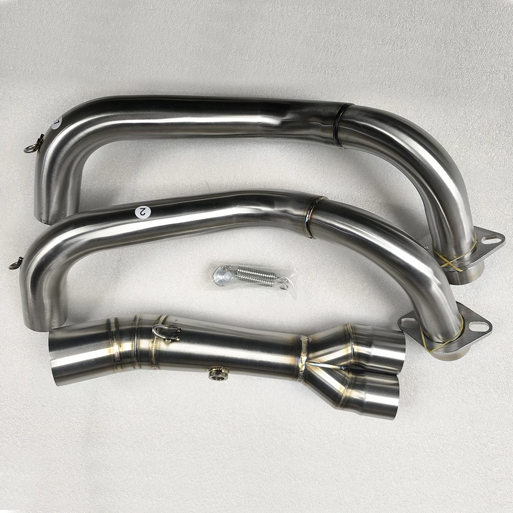 

Глушитель выхлопа мотоцикла, полная система, обвязка для YAMAHA MT07 mt-07 2014-2023, глушитель мотоцикла, выхлопная труба