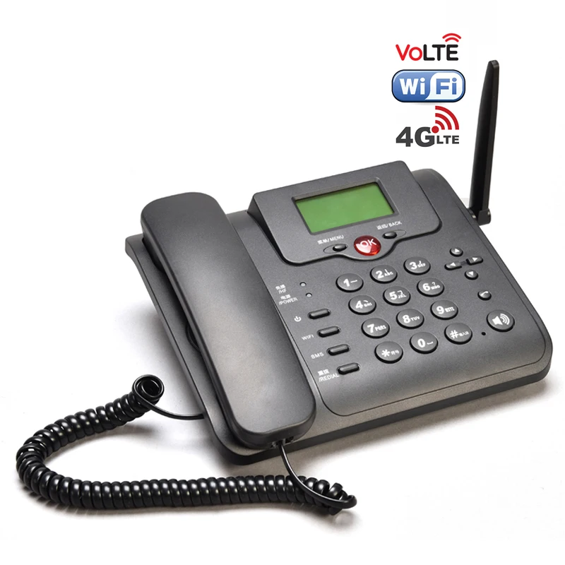 

Office Home Computers 2G 3G 4G LTE GSM Wireless Landline Phone Voice Call Desk Telephone Sim Card Router 4g Wifi Hotspot W101W