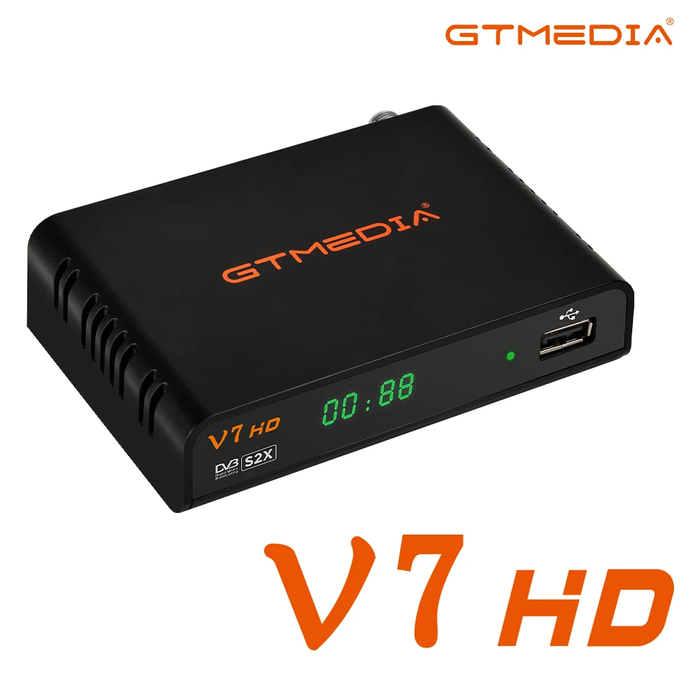 Спутниковый ресивер Gtmedia V7 HD-ресивер рандомер/S Freesat V7S с полным декодером