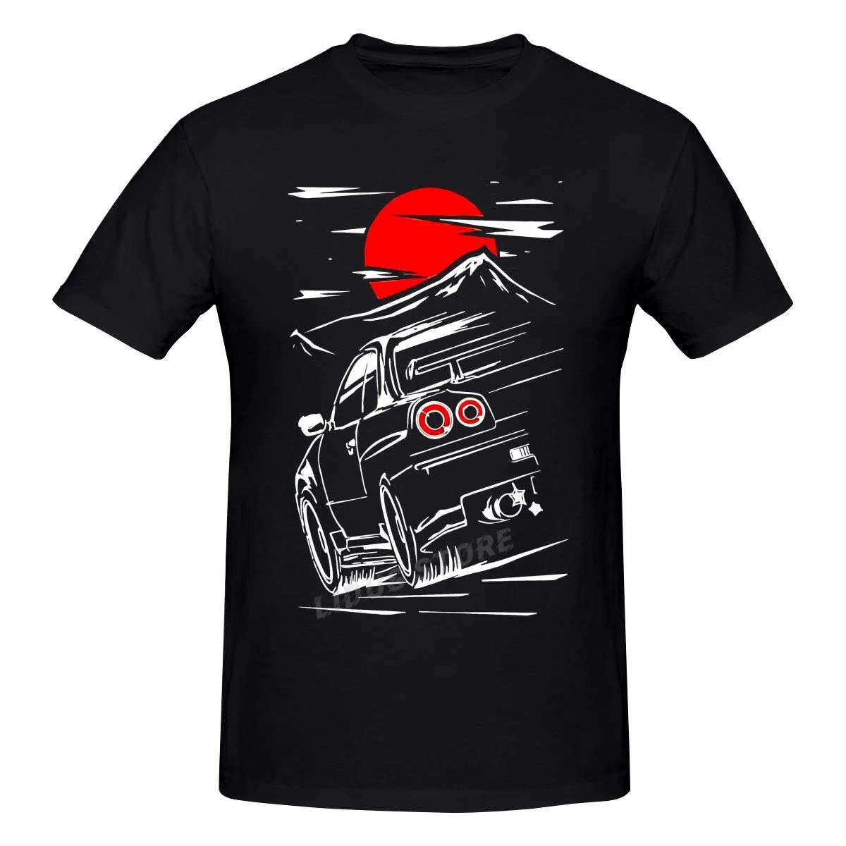 

2022 Fashion Leisure Skyline GTR 34 Japanese Car Sportcar Automotive T-shirt Harajuku Streetwear Graphics Tshirt Brands Tee Tops