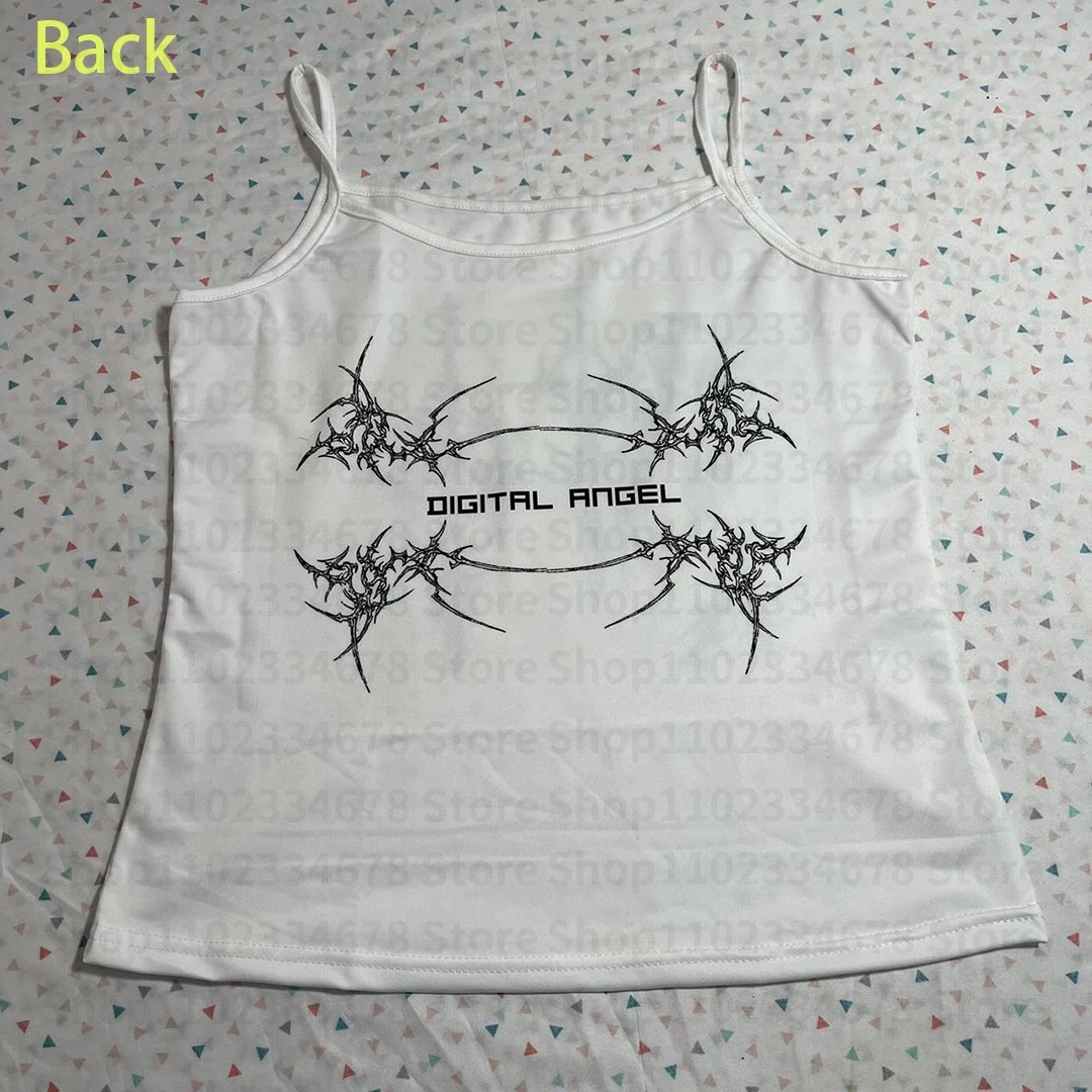 Женский укороченный топ в стиле Харадзюку