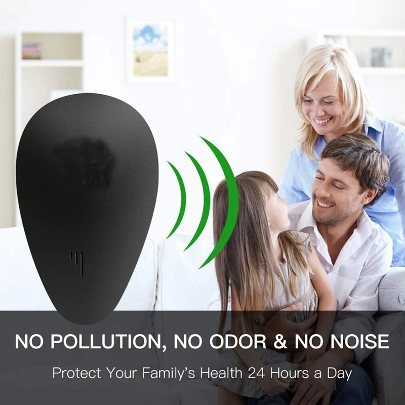Ultrasonic Pest Repeller X6 Units Repellent Plug In For Mice Rat Spider Squirrel Moths Bats Crickets (EU Plug)