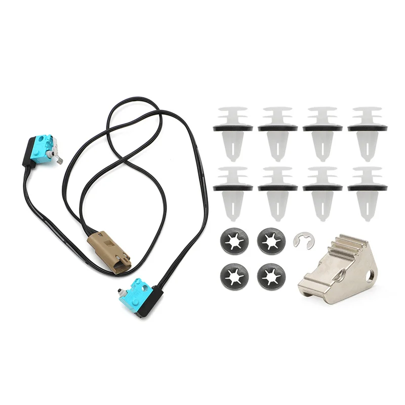 

Комплект для модернизации дверной ручки Tesla Model S с зажимами для дверной панели, шлейка с микропереключателем 1016009-00-C, весло для ручки 1042845-00-B