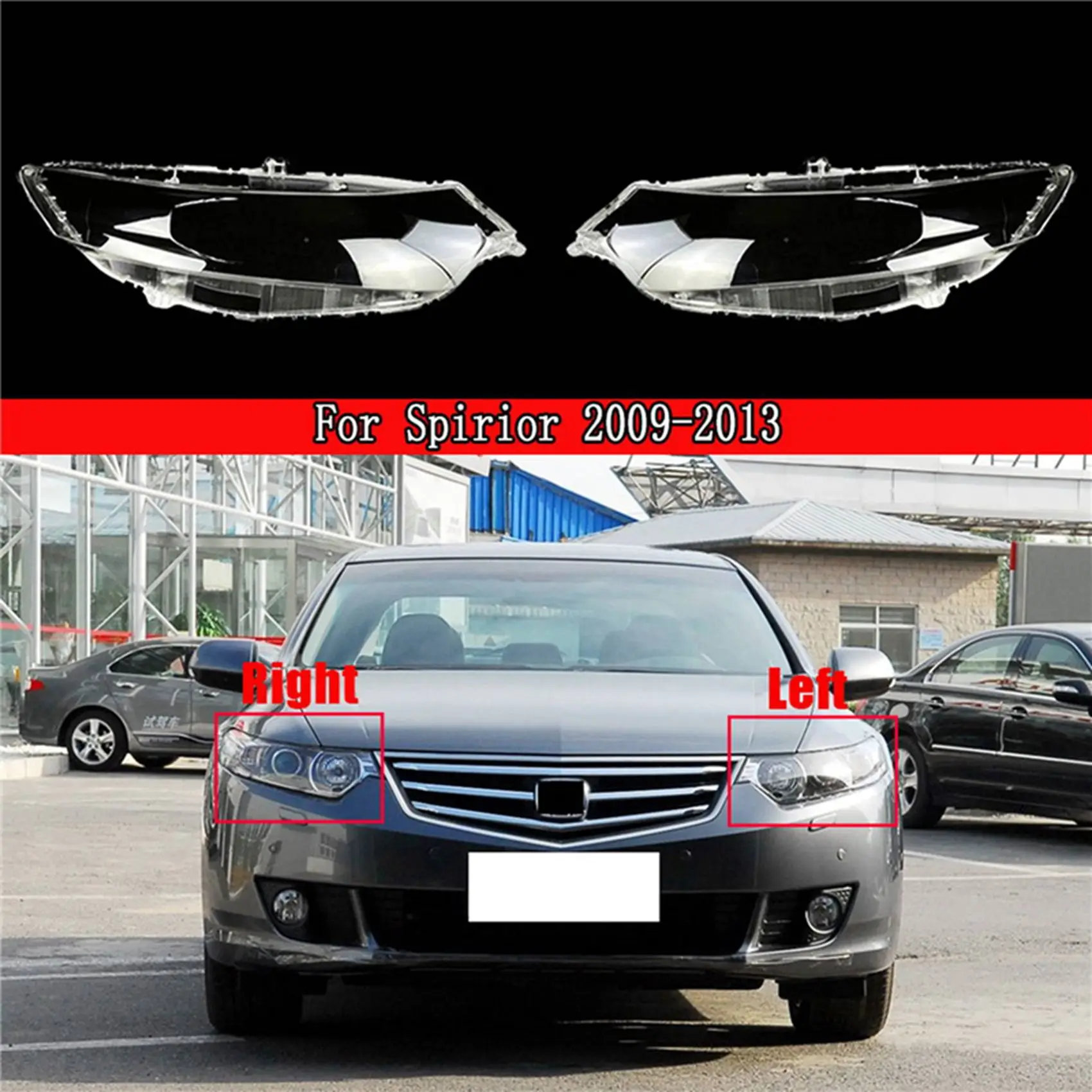 Автомобильная фотомаска прозрачная крышка абажур налобный фонарь стекло для-Honda