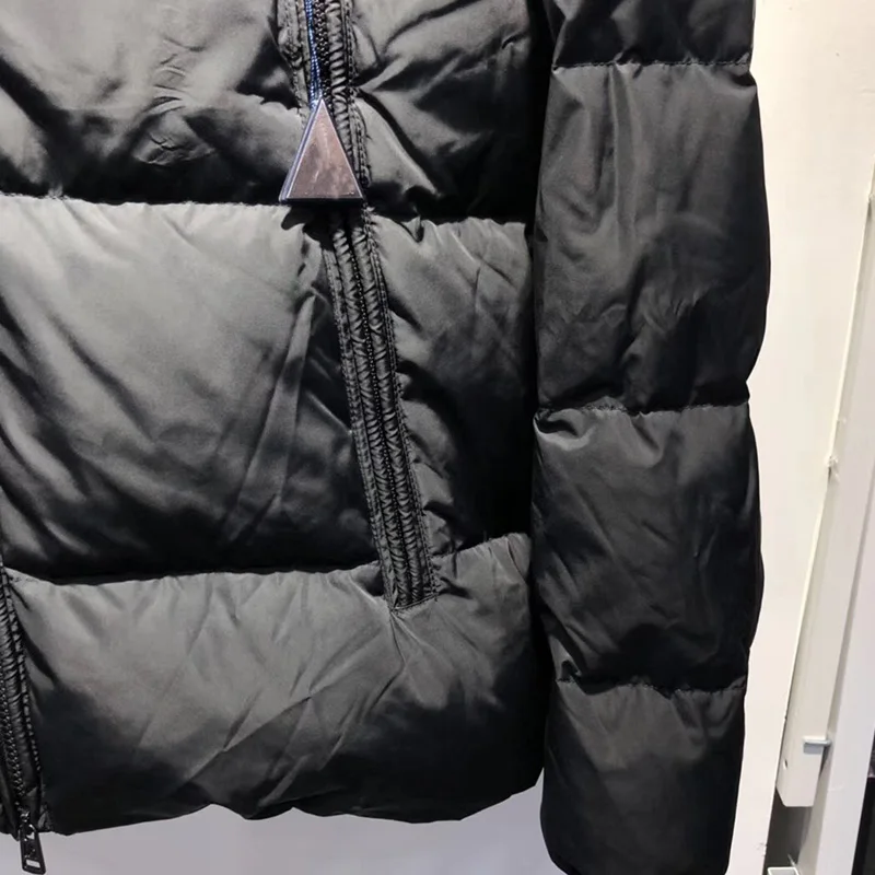 New winter 2022 STARbags hooded down jacket for men, long casual standing collar, light and thin coat for men，high quality