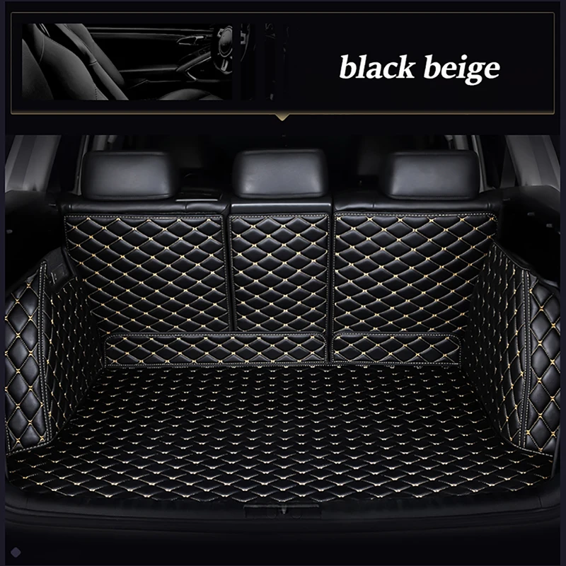

Custom Full Coverage Car Trunk Mats for Audi SQ5 2012-2019 Interior Details Auto Accessories