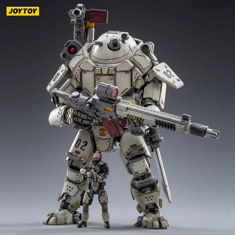 Фото [В НАЛИЧИИ] JOY TOY 1/25 Фигурка Iron Wrecker 02 - Тактический Меха, Аниме, Военная Модель №1