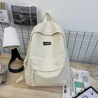 wonder bags 2022 juniors schoolbag womens new korean style casual canvas backpack high capacity university style backpack