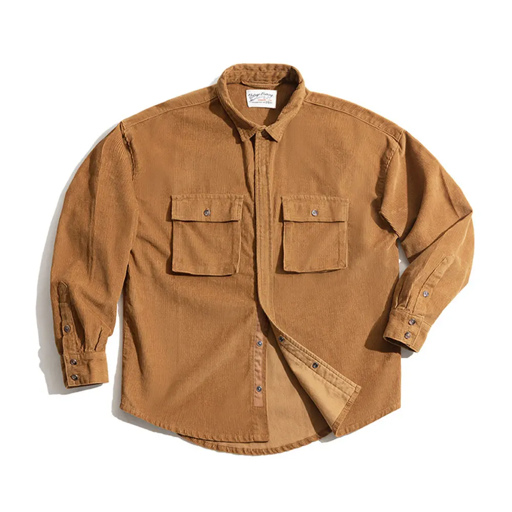 Мужская вельветовая рубашка Maden