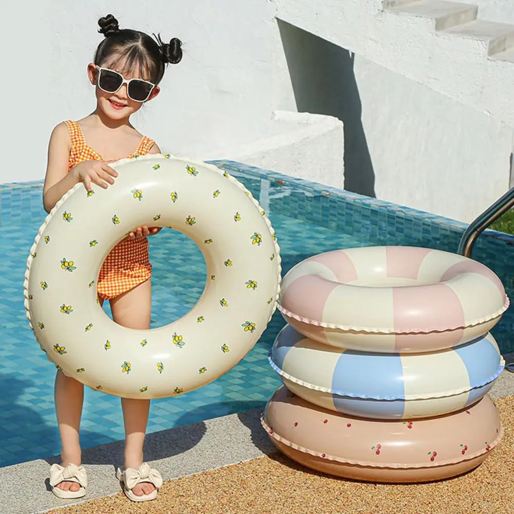 Children's Swimming Circle Summer Kids Baby Pool Inflatable Floats Ring For Beach Party Water Toys 4 Color Can Choose C1j4