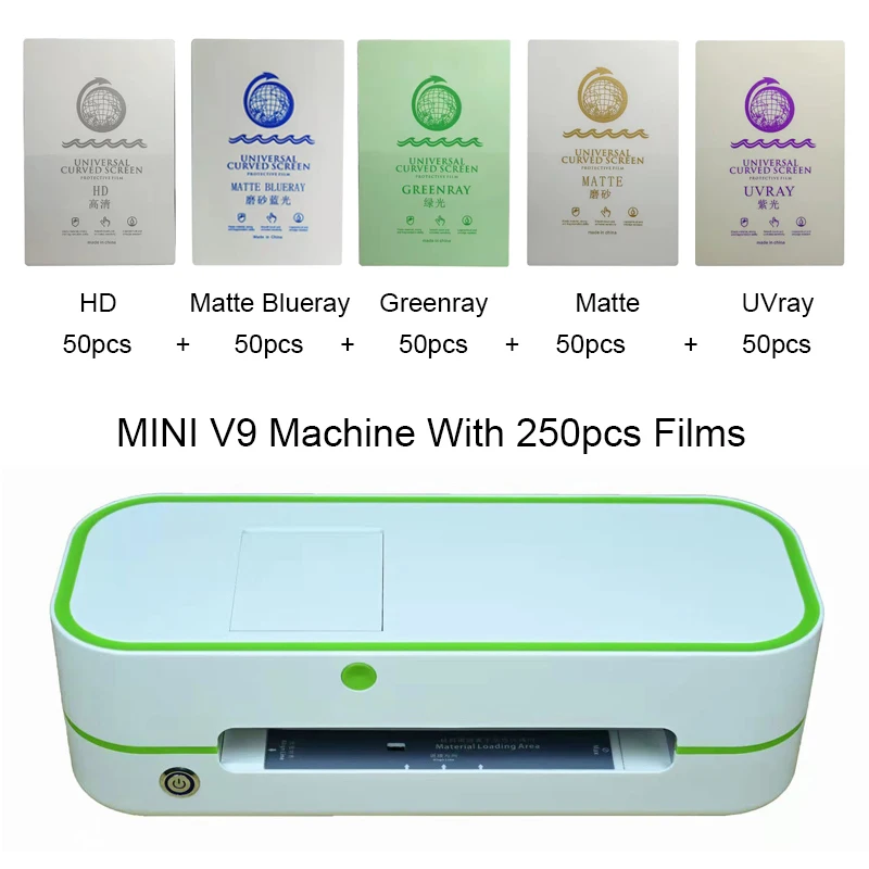 

Mini V9 Bluetooth Film Cutting Machine Cut sheet blank sheet DIY print photo for back films for IPhone HUAWEI Back Protector