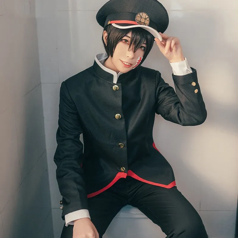

Hight Quality Hanako Kun Cosplay Costume Toilet Bound Hanako-kun Cosplay Outfit School Uniform anime clothes dress gift