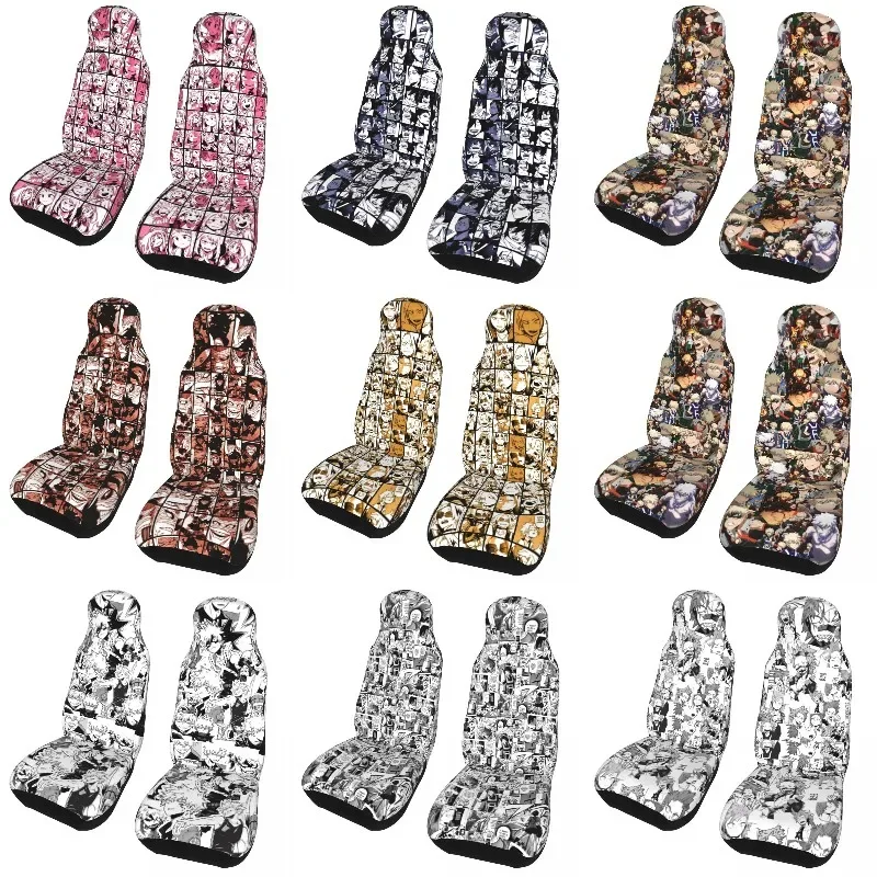 My Hero Academia Uraraka Ochako Коллаж Универсальные автомобильные чехлы на сиденья подходят