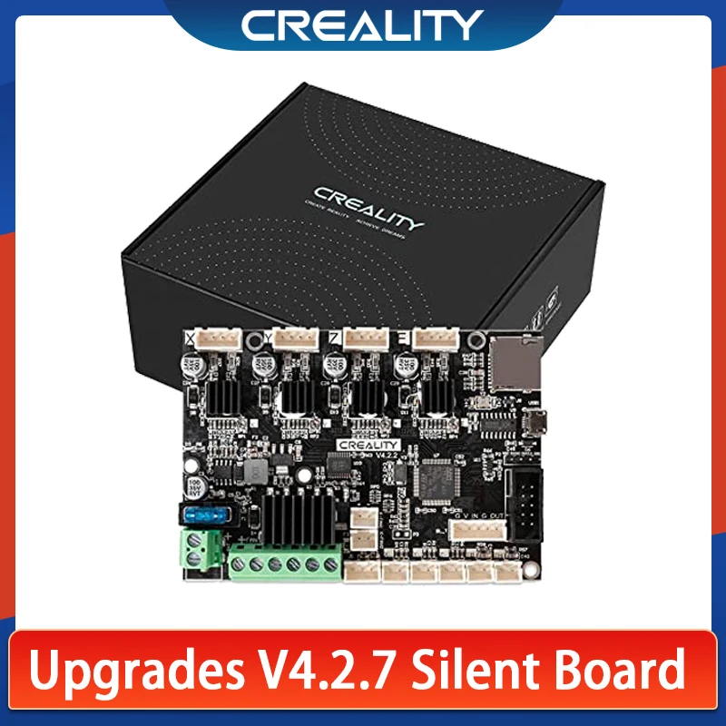 

Creality 3D Printer Silent Mainboard 32 Bits V4.2.7 Mute Motherboard for Ender-3/Ender-3Pro/ Ender-5