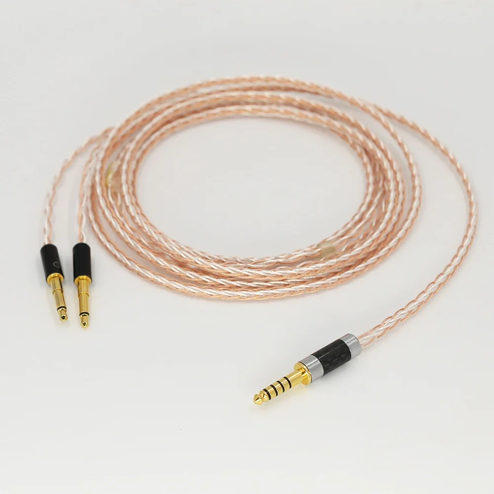 Audiocrast 8-ядерный кабель для наушников 3 5 стерео аудио разъем обновления Meze 99