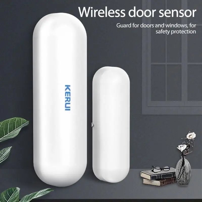 

433MHZ Wireless Door Sensor Intelligent Alarm System KR-DO26 Door Sensor Tamper-proof Design Is Used For Safety Protection
