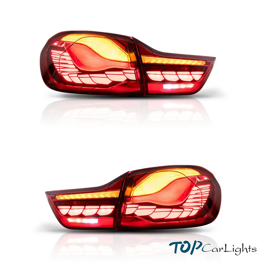 

2*LED Tail Lights Fit For BMW 4 Serise/M4 2014-2020 Sequential Assembly