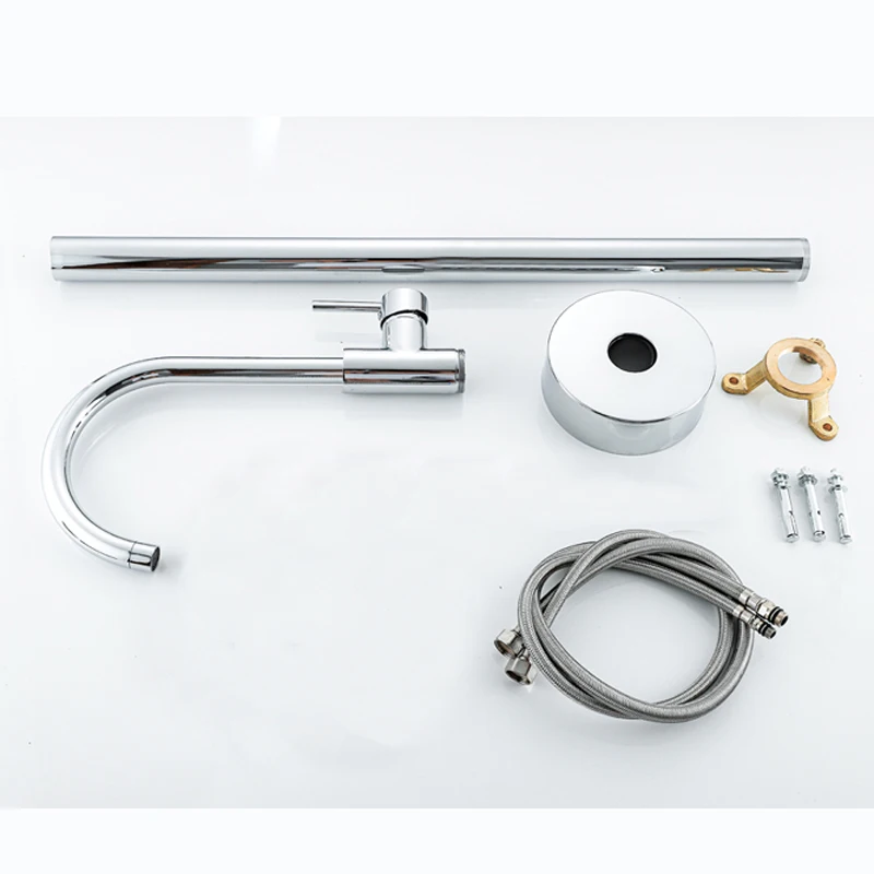 Пол ванной комнаты Mixer Tap с поворотом на 360 градусов