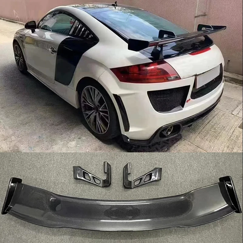 Универсальный карбоновый спойлер для Audi R8 TT TTS A4 A5 A6 A7 S3 S4 S5 S6 RS5