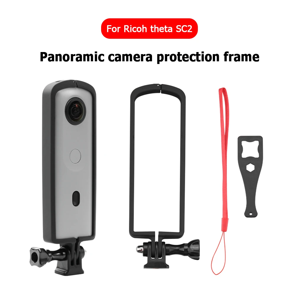 

Защитный чехол для панорамной камеры Ricoh Theta Sc2, монтажный кронштейн со шнурком, аксессуары для панорамной камеры Ricoh