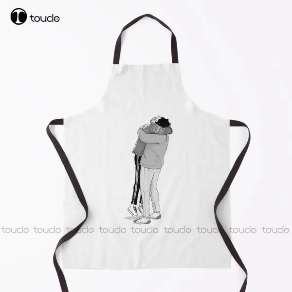 

Nick And Charlie Heartstopper Apron Aprons Man For Women Men Unisex Adult Garden Kitchen Household Cleaning Custom Apron New