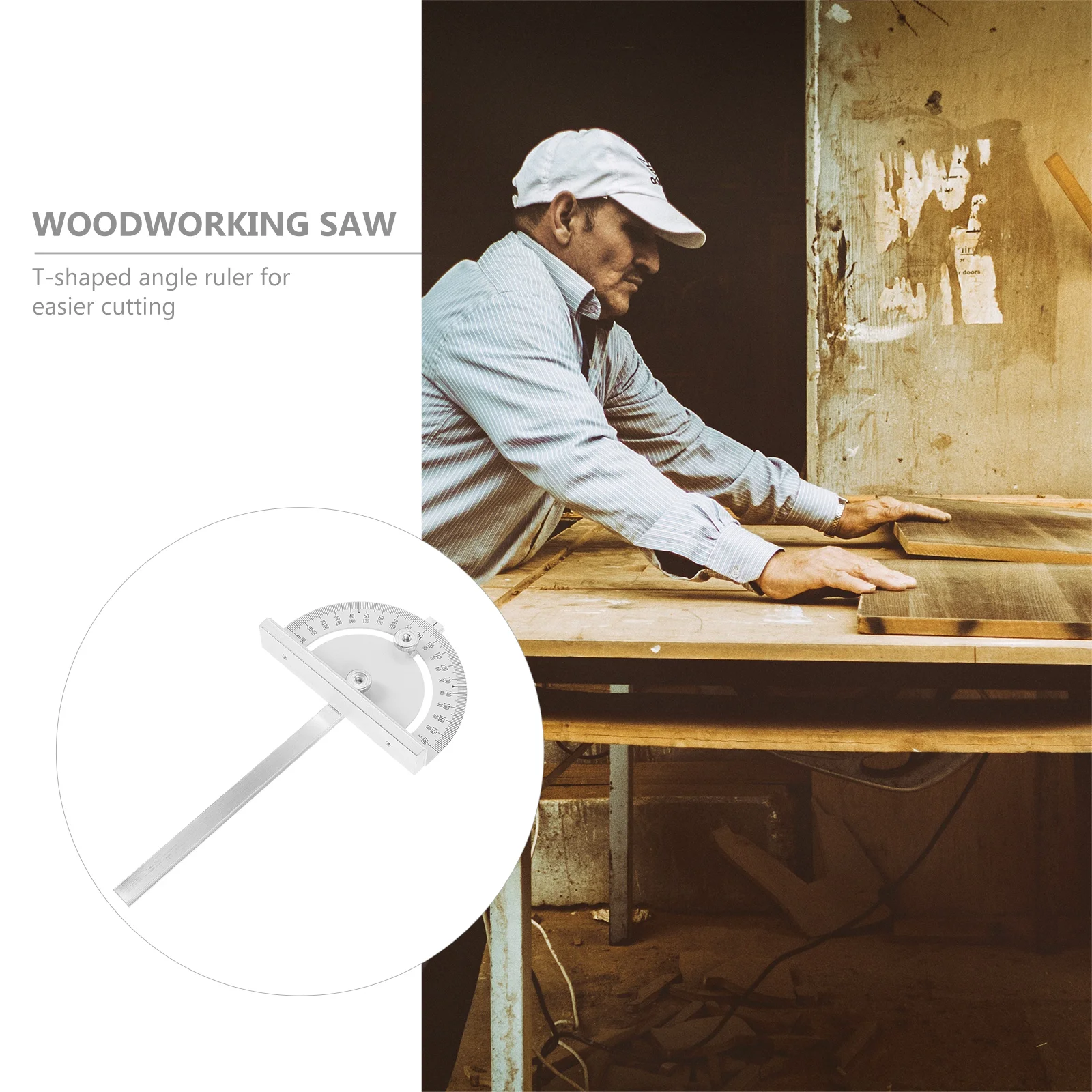 Направляющая для циркулярной пилы линейка измерения угла многофункциональная