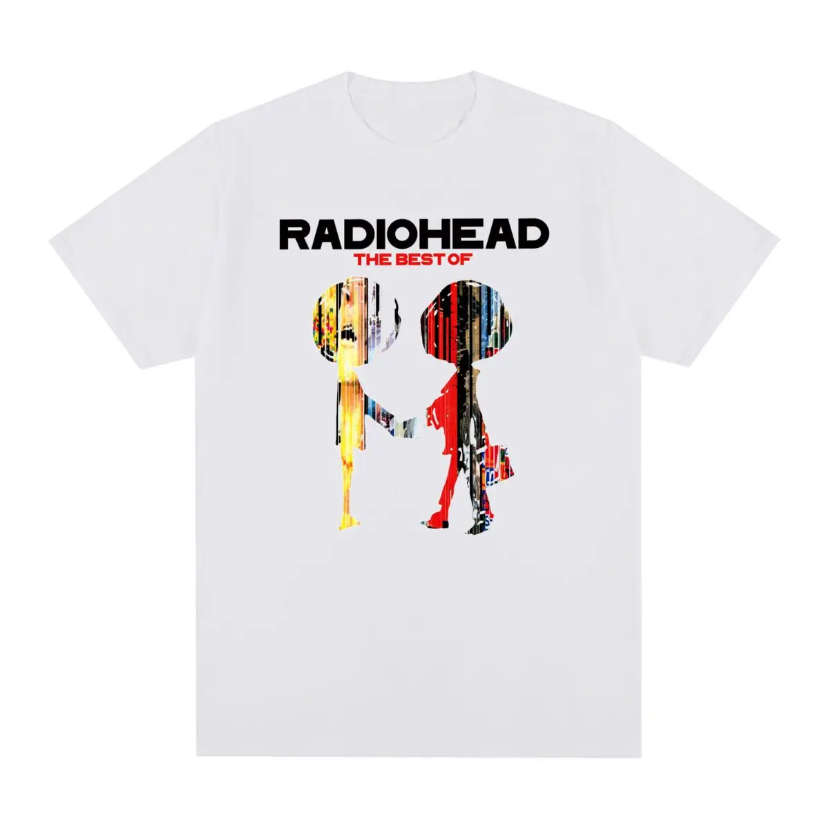 

Radiohead Vintage T-shirt Shirt Thom Yorke English Rock Band Cotton Men T shirt New Tee Tshirt Womens Tops