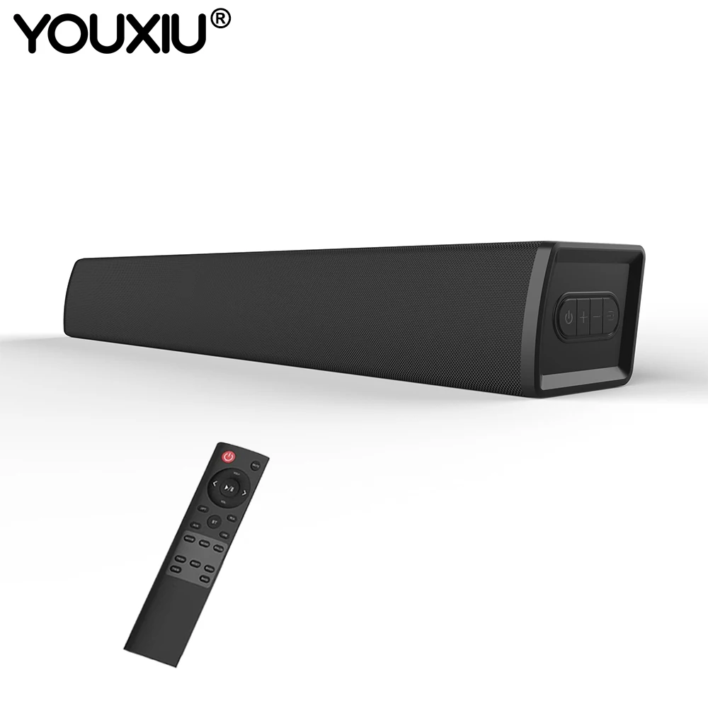 

YOUXIU 40W TV Sound Bars Home Theater Sound System Soundbar Bluetooth 5.0 Speakers Built-in Subwoofers 3D Surround Sound Effect