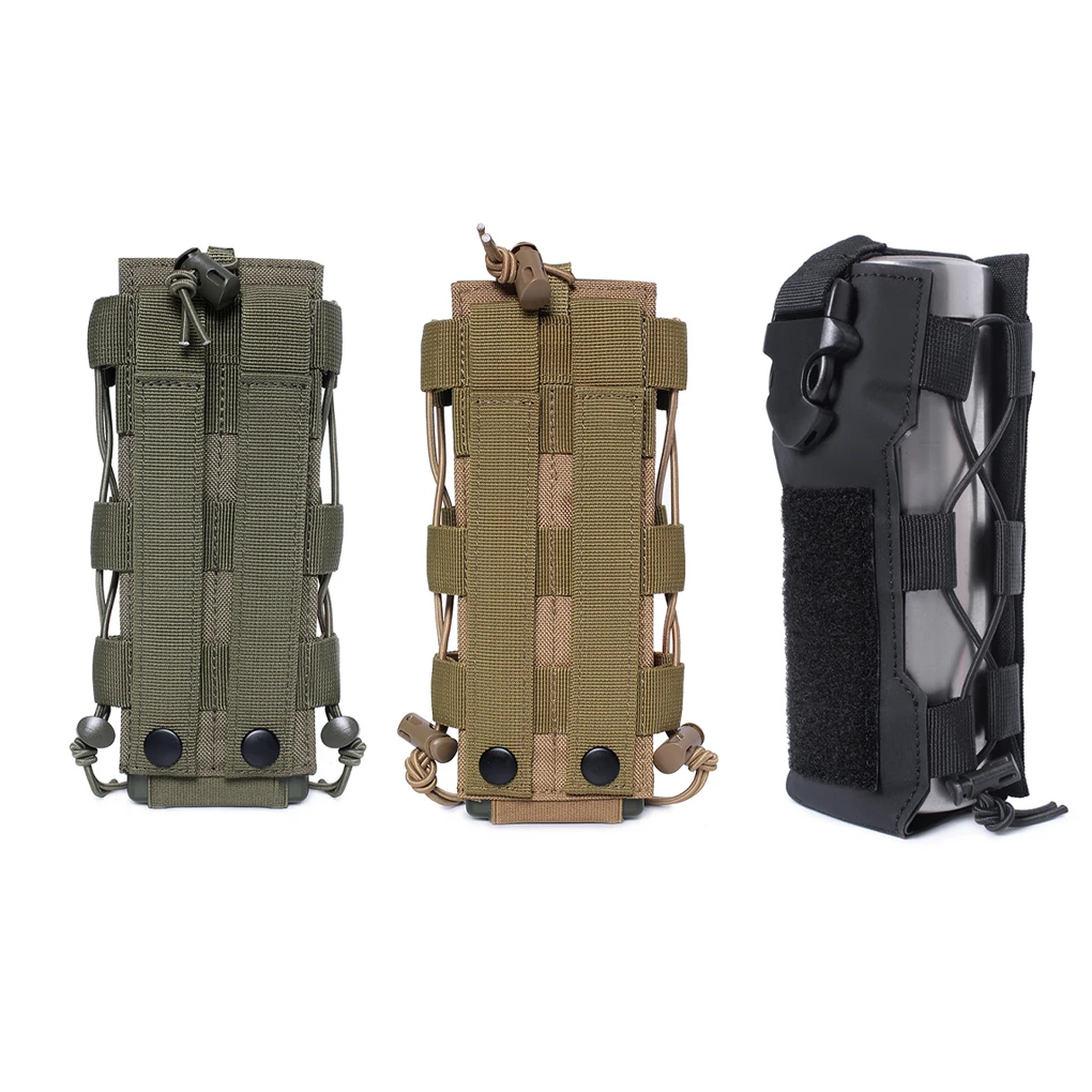 

1pc Multifunction Bottle Pouch Tactical Molle Water Bottle Pouch For Military Outdoor Camping Hiking Huntin Water Bottle Carrier