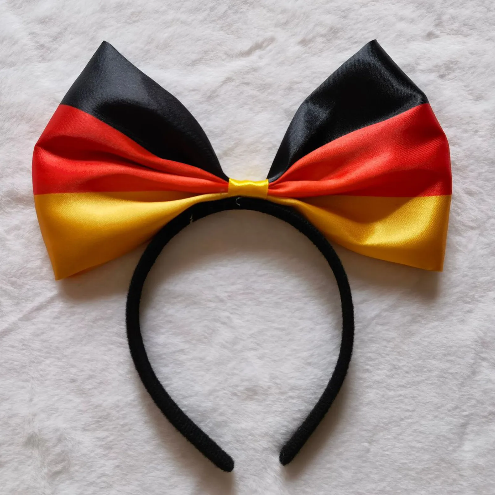 Повязка на голову с немецким флагом головной убор бантом повязки женские