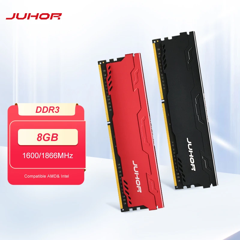Оперативная память JUHOR Ram 8 Гб 1600 МГц 1866 DDR3 Память Dimm для настольного компьютера с