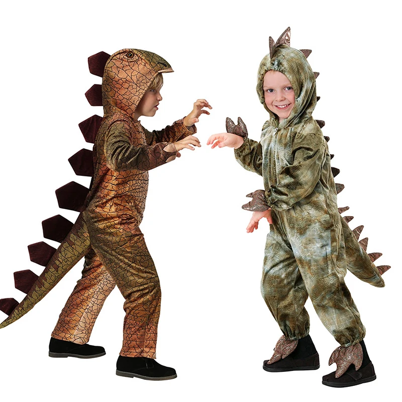 

Halloween Children's Dinosaur Costumes World Tyrannosaurus Cosplay Jumpsuits Stage Party Cos Suits For Kids Christmas Gifts 2023