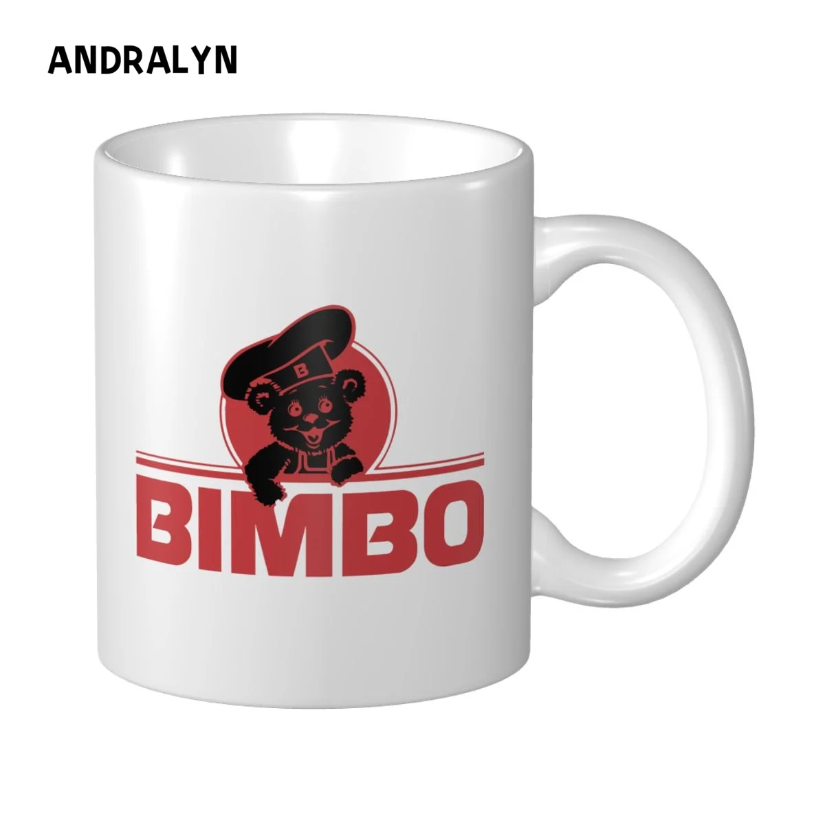 

Bimbo Logo 10oz Ceramic Mug Personalized Print Picture Photo LOGO Text