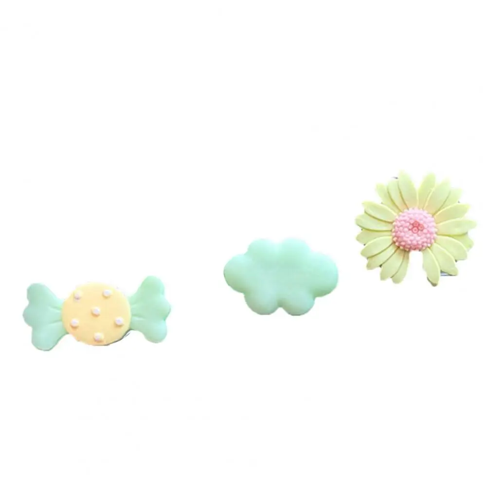 

Car Perfume 3Pcs/Set Daily Irregular Design Stainless Candy Flower Cloud Shaped Car Perfume Clip for Clearing Air