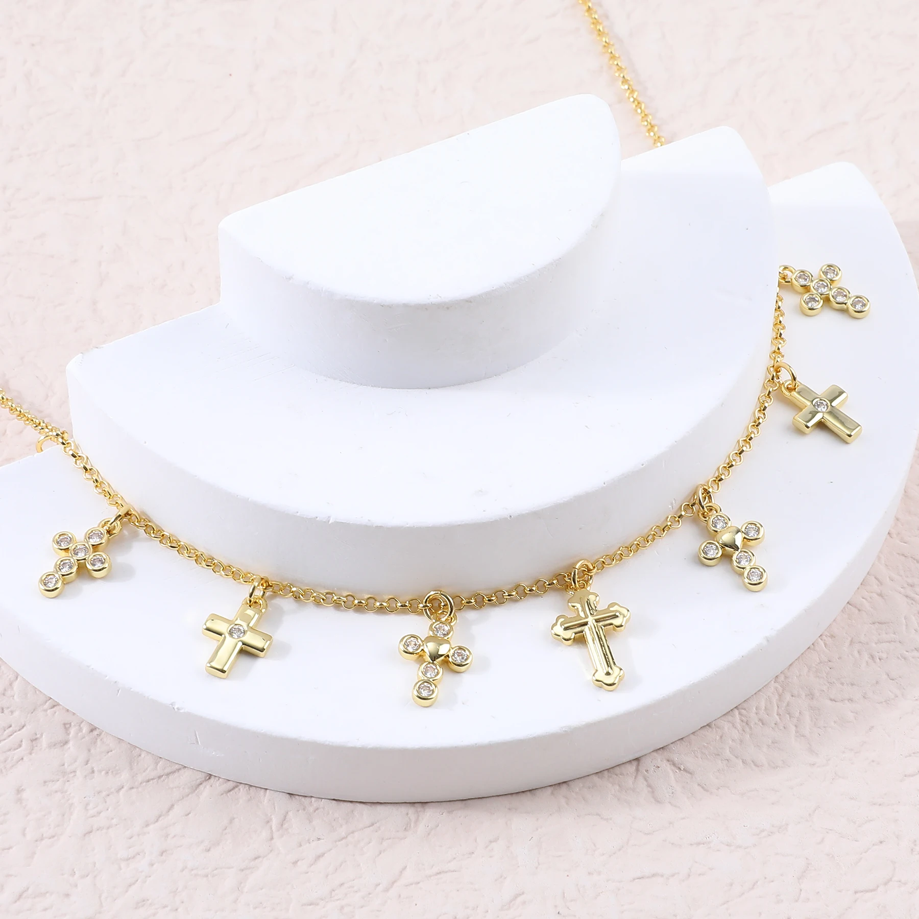 Makersland обруч крест женское ожерелье модные ювелирные аксессуары для женщин