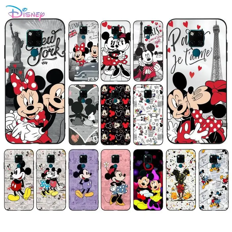 

Disney Mickey Minnie Phone Case for Huawei Mate 20 10 9 40 30 lite pro X Nova 2 3i 7se