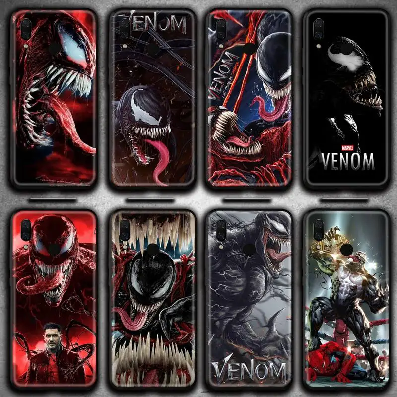 Venom Marvel Phone Case for Huawei Y6P Y8S Y8P Y5II Y5 Y6 2019 P Smart Prime Pro