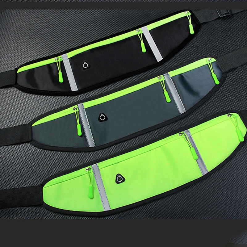 Mobile phone bag, waist bag, running sports, men and women's versatile, invisible, large-capacity, multi-functional waterproof