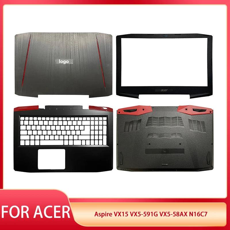 Новый чехол для ноутбука Acer Aspire VX15 VX5-591G VX5-58AX N16C7 задняя крышка ЖК-дисплея передняя
